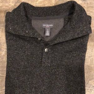 Men’s causal button sweater